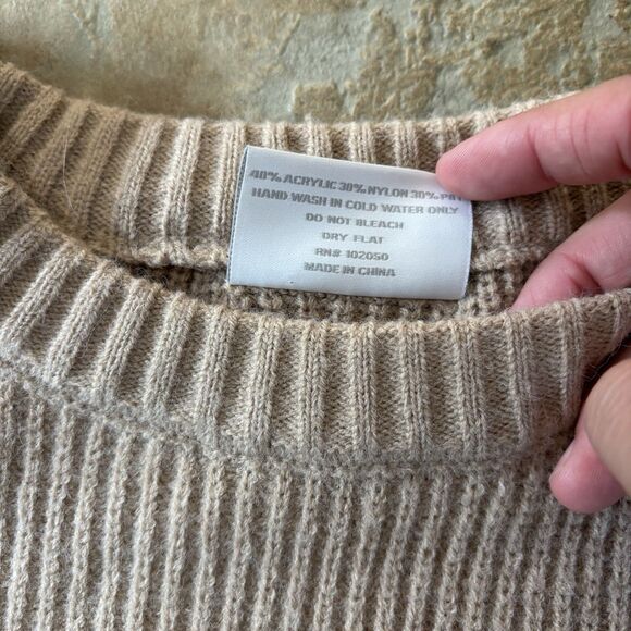 Folklore Album Chenille Patch Crewneck Sweater Taylor Swift Official Merch - Picture 5 of 8